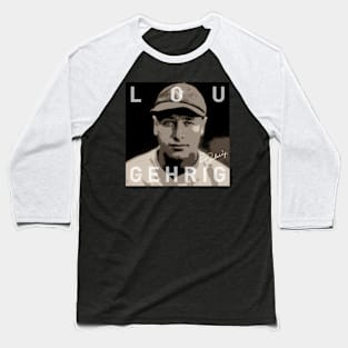 Lou Gehrig Yankees 3 By Buck Baseball T-Shirt